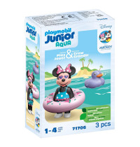 PLAYMOBIL JUNIOR & Disney 71706 - Minnie Maus' Strandausflug