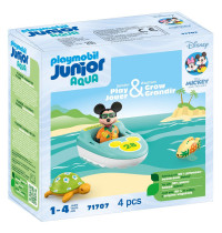 PLAYMOBIL JUNIOR & Disney 71707 - Micky Maus' Bootstour