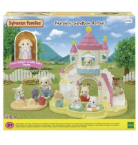 Sylvanian Families - Erlebniskindergarten Sandkasten und Pool mit Figur