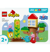 LEGO DUPLO Peppa Pig 10431 - Peppas Garten mit Baumhaus