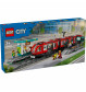 LEGO City 60423 - Straßenbahn mit Haltestelle