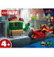 LEGO Super Heroes 76287 - Iron Man mit Bike und der Hulk