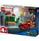 LEGO Super Heroes 76287 - Iron Man mit Bike und der Hulk