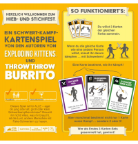 Exploding Kittens - Herzlich Willkommen zum Hieb- und Stichfest