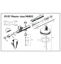 Revell - Airbrush Spritzpistole - master class Vario