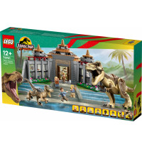 LEGO Jurassic Park 76961 - Angriff des T. rex und des Raptors aufs Besucherzentrum