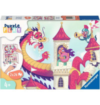 Ravensburger - Puzzle&Play - Königreich der Donuts