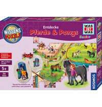 KOSMOS - Was ist Was Junior Wissens Puzzle - Entdecke Pferde & Ponys