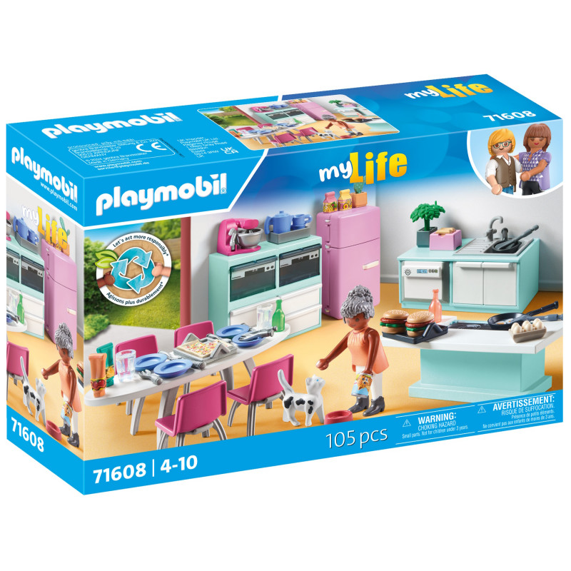 PLAYMOBIL - My Life - Küche mit Essplatz