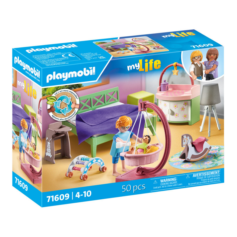 PLAYMOBIL - My Life - Schlafzimmer mit Babyspielecke