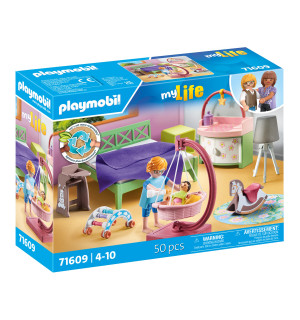 PLAYMOBIL - My Life - Schlafzimmer mit Babyspielecke