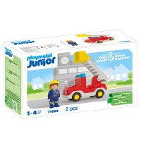 PLAYMOBIL JUNIOR 71683 - Feuerwehrleiterfahrzeug