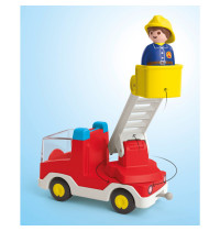 PLAYMOBIL JUNIOR 71683 - Feuerwehrleiterfahrzeug