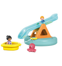 PLAYMOBIL JUNIOR AQUA 71687 - Badeinsel mit Wasserrutsche