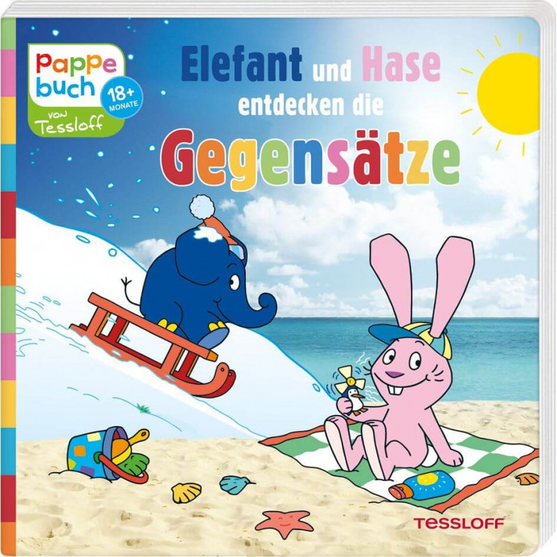 Elefant und Hase entdecken di 