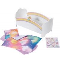 BABY born Regenbogen Bett