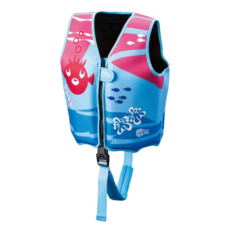 09639-004 SEALIFE Schwimmweste, blau/pink