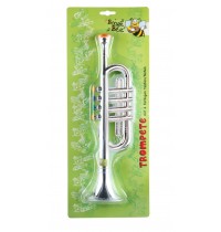 Boogie Bee Trompete silber, 4 Tasten, 38 cm