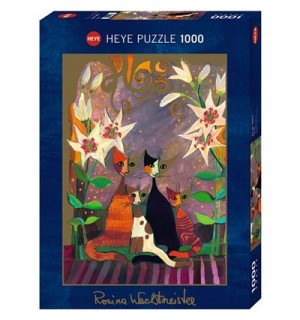 Heye - Standardpuzzles - Lilies Standard, 1000 Teile